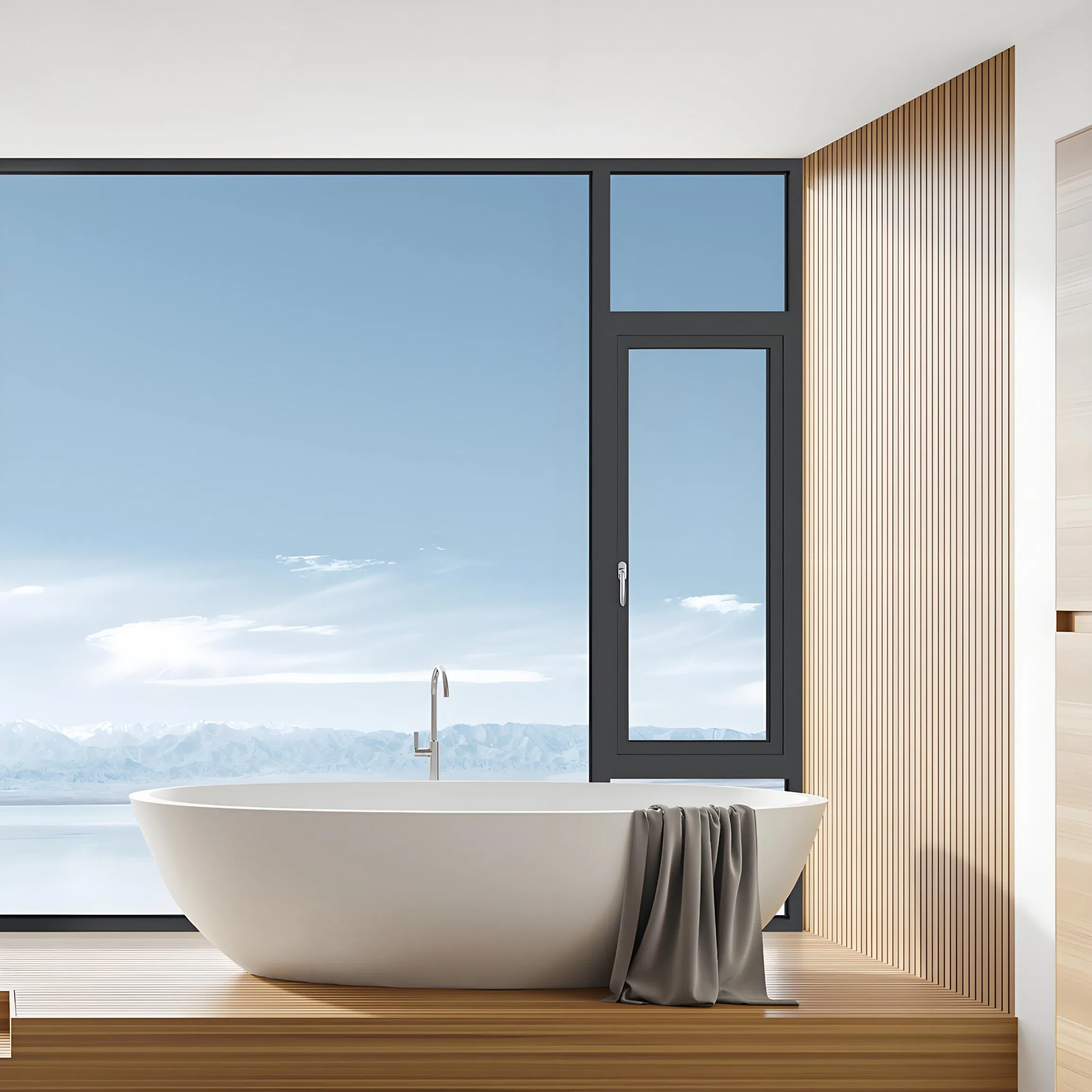 20+ Years Manufacturer Customized Anti-Corrosion Aluminum Casement Windows with 36 Months Warranty and After-Sale Services for Home/Hotel/Apartment