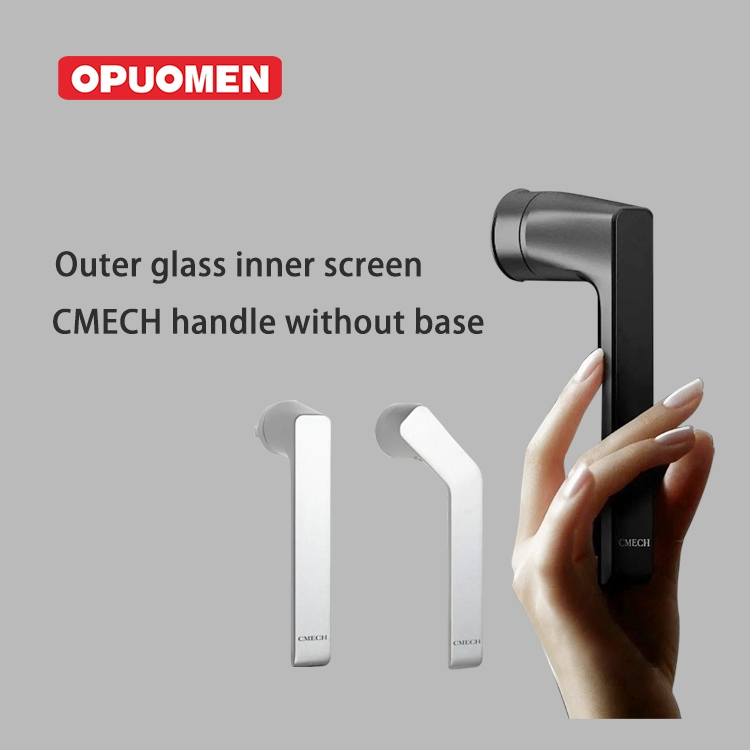 Residential Thermal Break Insulated Double Glazed Window Aluminium Casement Windows