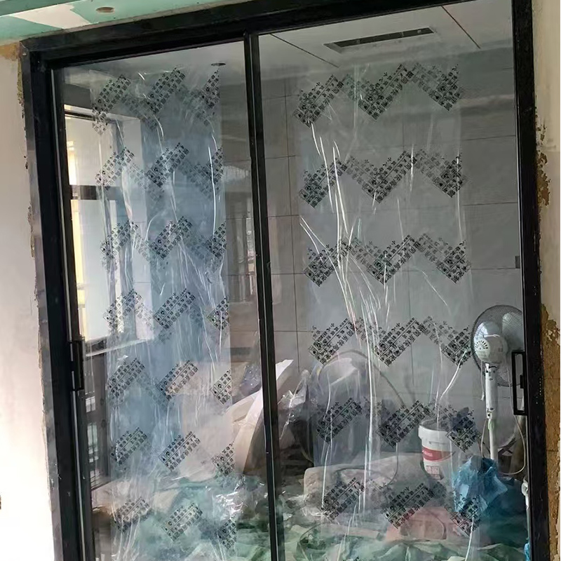 Custom Tempered Glass Sliding Doors Aluminum Sliding Doors for Kitchen Living Room