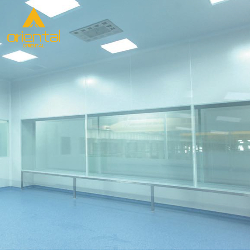 Sound-Proof Anti-Condensation Industrial Aluminium Profiles Medical Hospital Lab Cleanroom Window