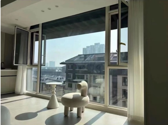 Heat Reflective UV Resistant Glare Reducing Clear View Bright Light Aluminum Sliding Metal Glass Aluminium Casement Windows