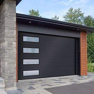 Cbmmart Low-Maintenance Design Aluminium Glass Remote Control Automatic Steel Garage Doors