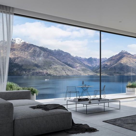 Heat Insulation Hurrican Impact Manufactured Windows and Doors Price Aluminum Fixed Window Wall Floor-to-Ceiling Window Aluminium Frame Fixed Windows Home Decor