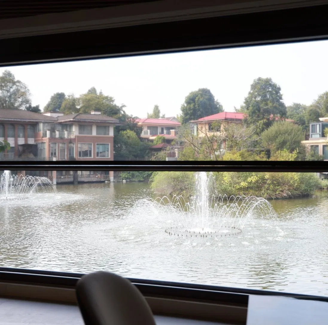 Luxury Aluminium Aluminium Electric Awning Window Auto-Open/Close, Thermal Insulated for Commercial Buildings