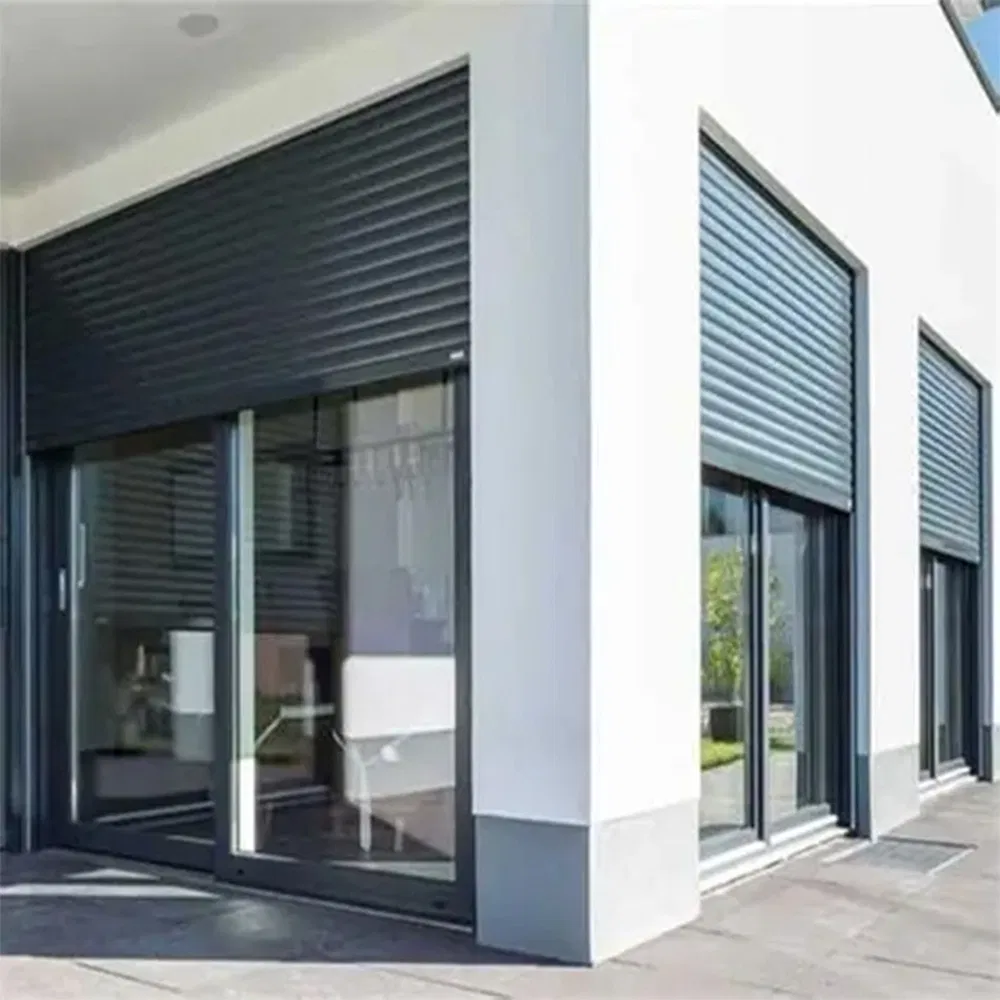 Customized Color Aluminum Alloy Exterior Rolling Window Shutters for Industrial