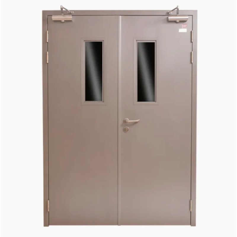 Low Maintenance Steel Fire Rated Door for High Rise Building Staircase and Hallway