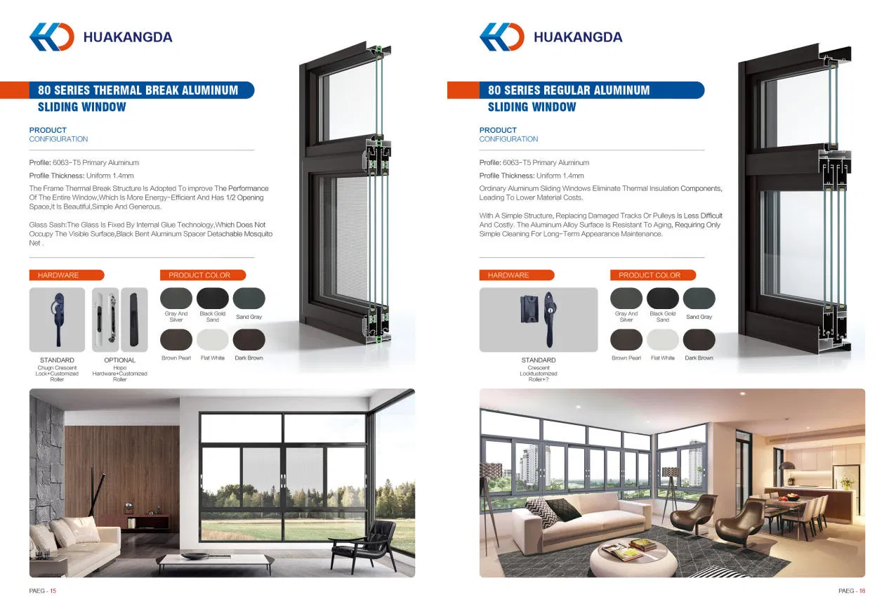 Aluminum Sliding Window