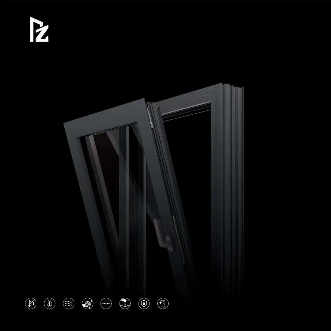 Aluminum tilt turn window