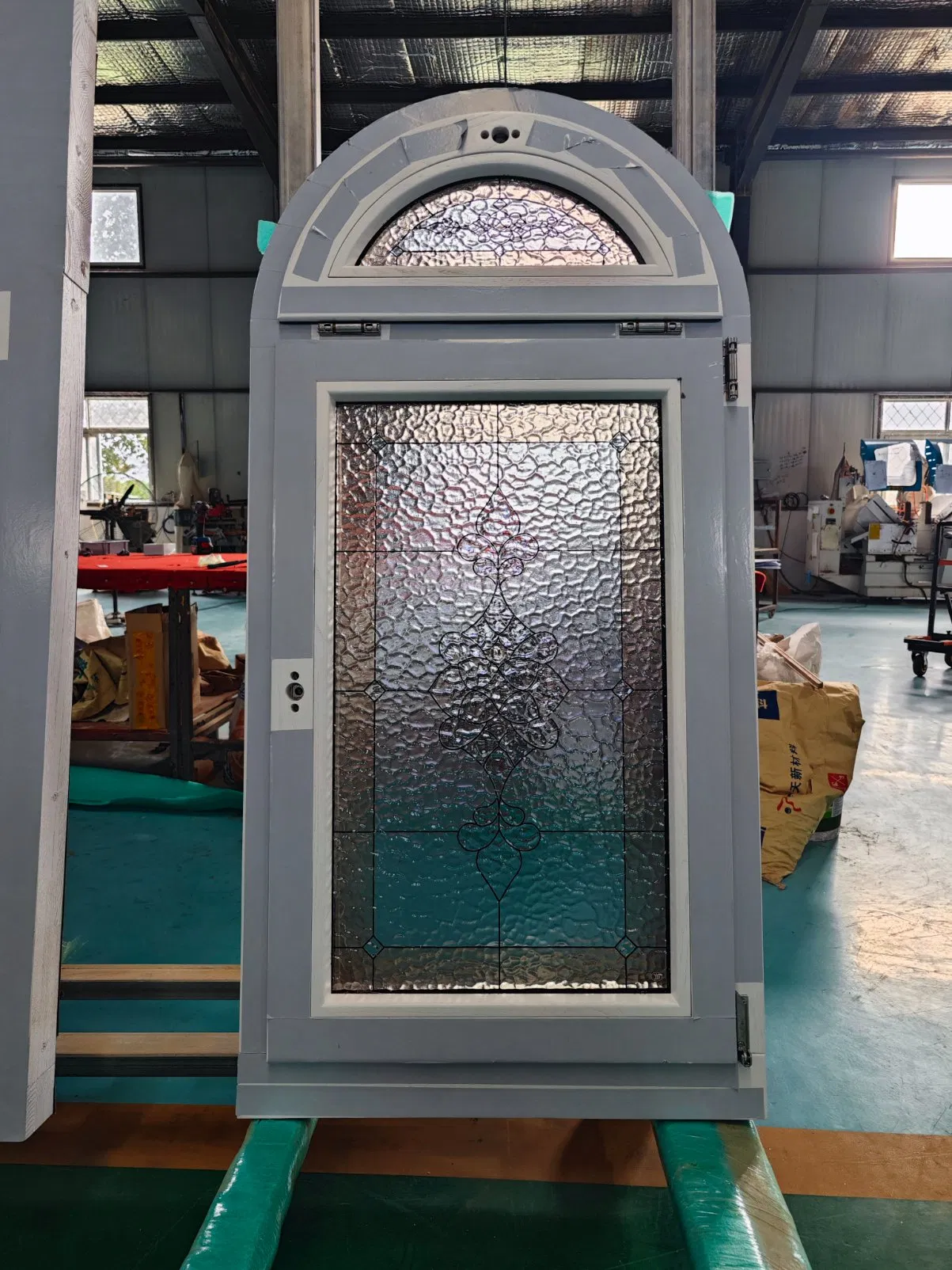 Custom Cold-Formed Arch Aluminum Clad Wood Windows for Architectural Detailing