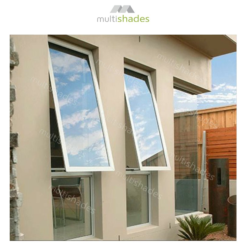 High End Thermal Insulation Top Hung Window by Multishades Anti Corrosion Aluminium for Retail Stores