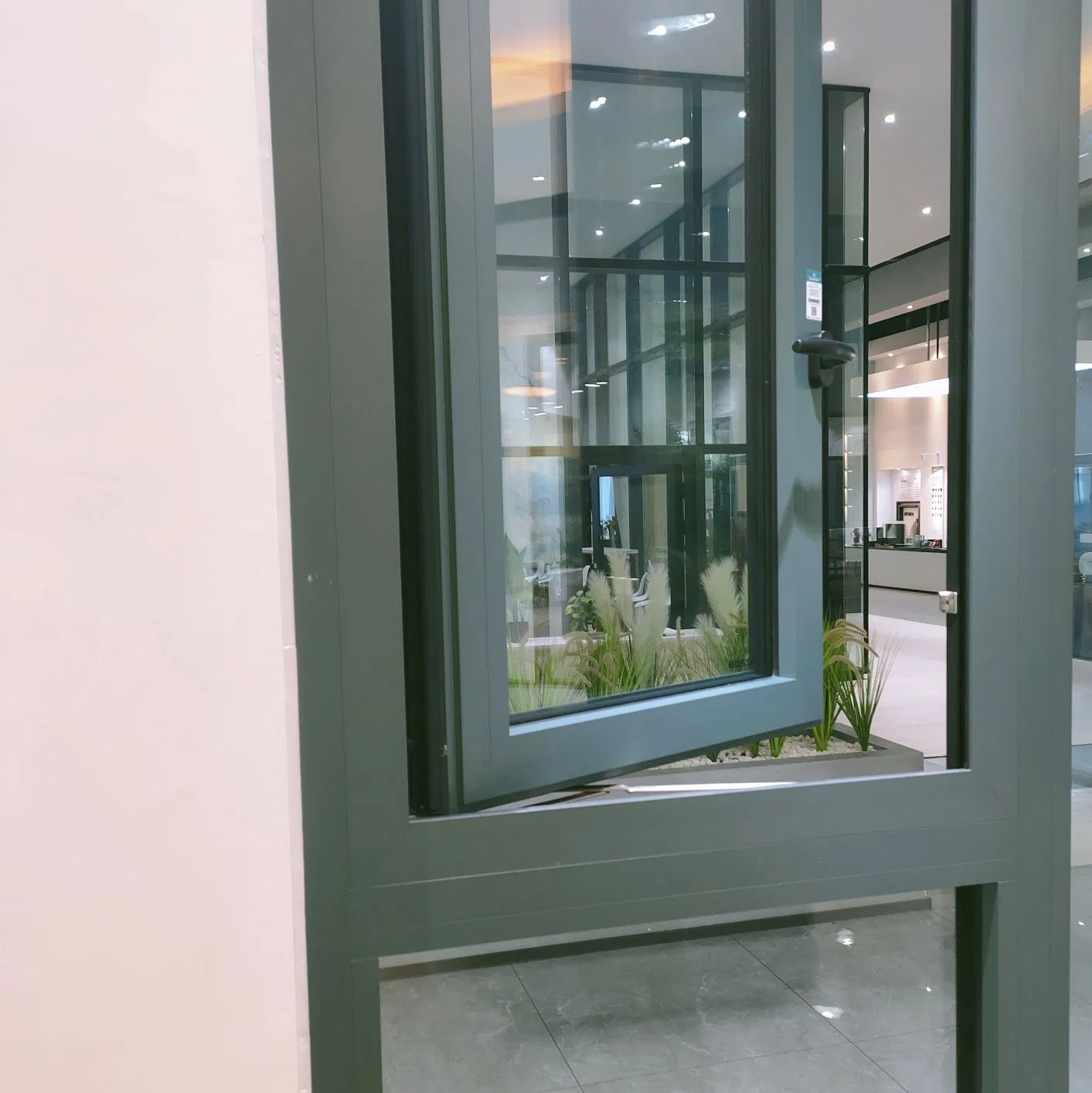 Thermal Break Aluminum Soundproof Double Glazed Insulated Window Aluminium Casement Windows