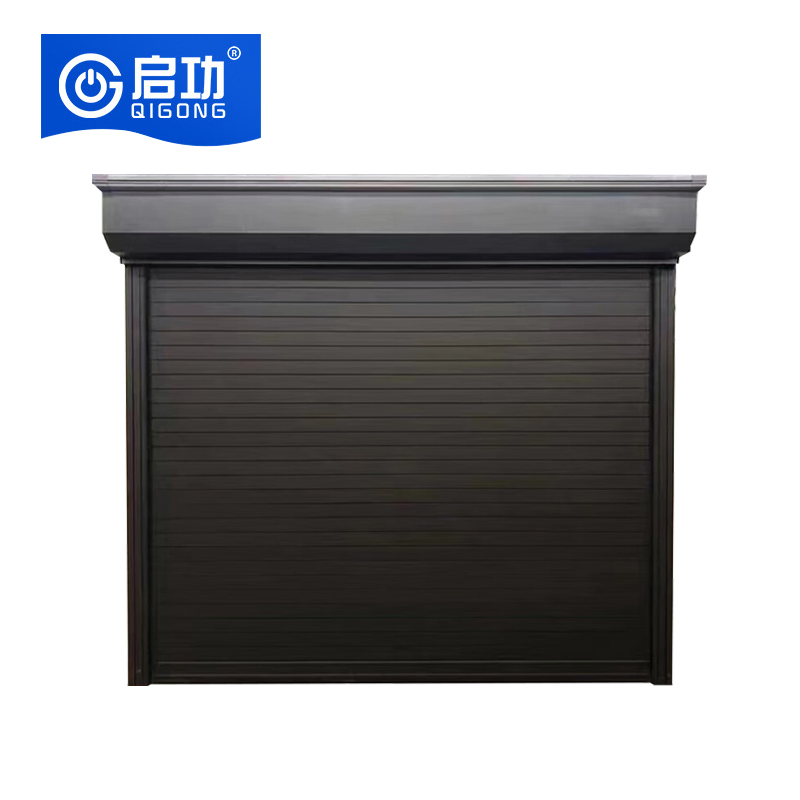 Easy Operate Low Maintenance Shopping Street Shop Front Aluminum Rolling Shutter Door