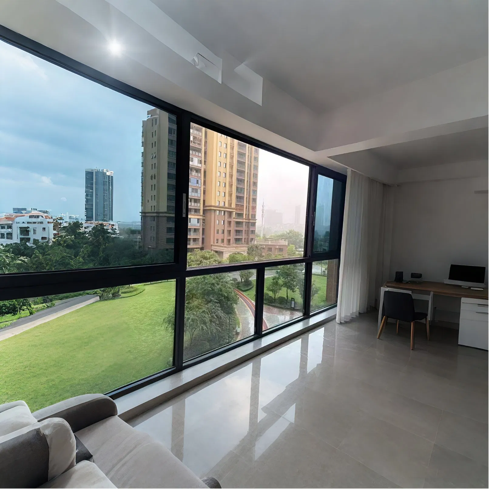 Premium Aluminum Alloy 110 Series Thermal Insulated Sliding Window