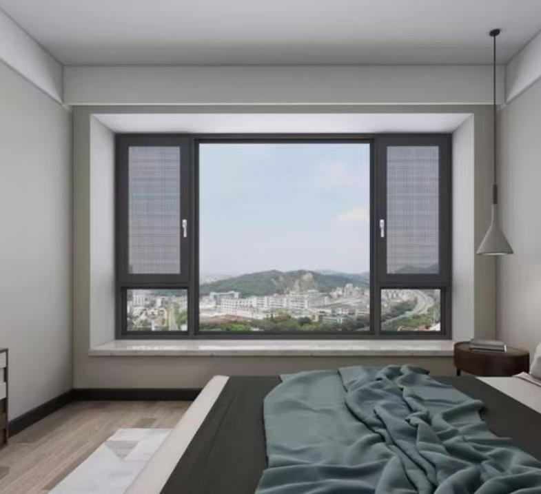 UV-Resistant Aluminum Casement Windows Direct Factory