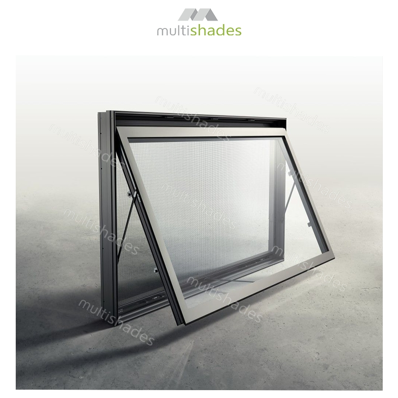 High End Thermal Insulation Top Hung Window by Multishades Anti Corrosion Aluminium for Retail Stores