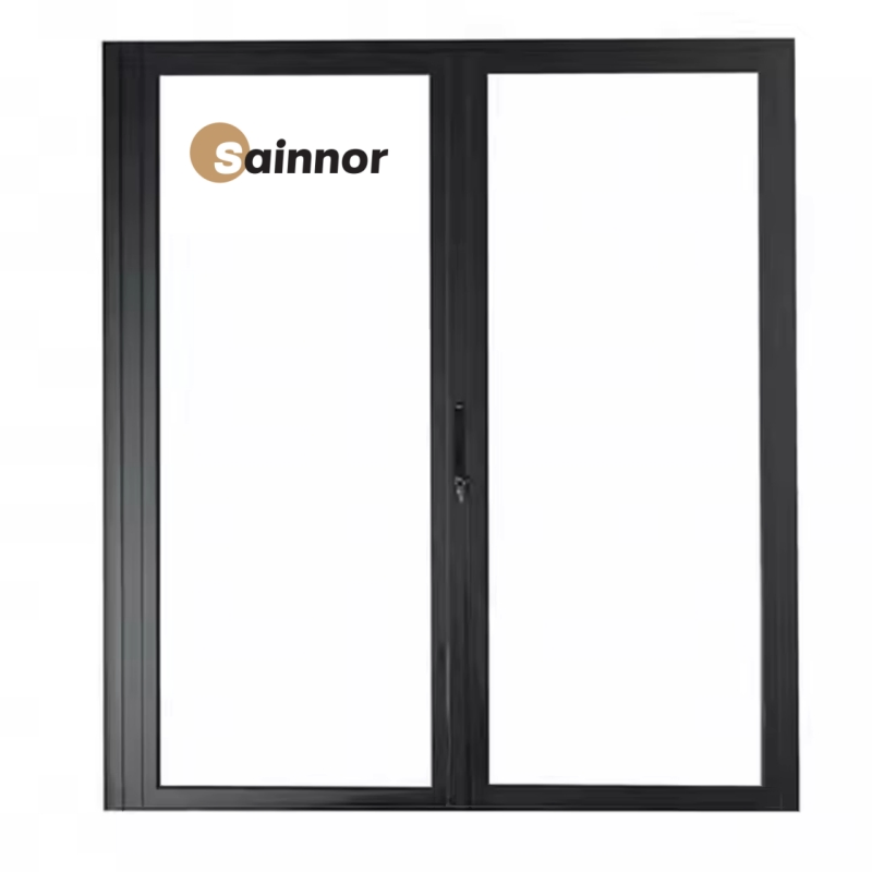 High-Performance Customized Low-E Double Clear Glass Acoustic Insulated Aluminum Window