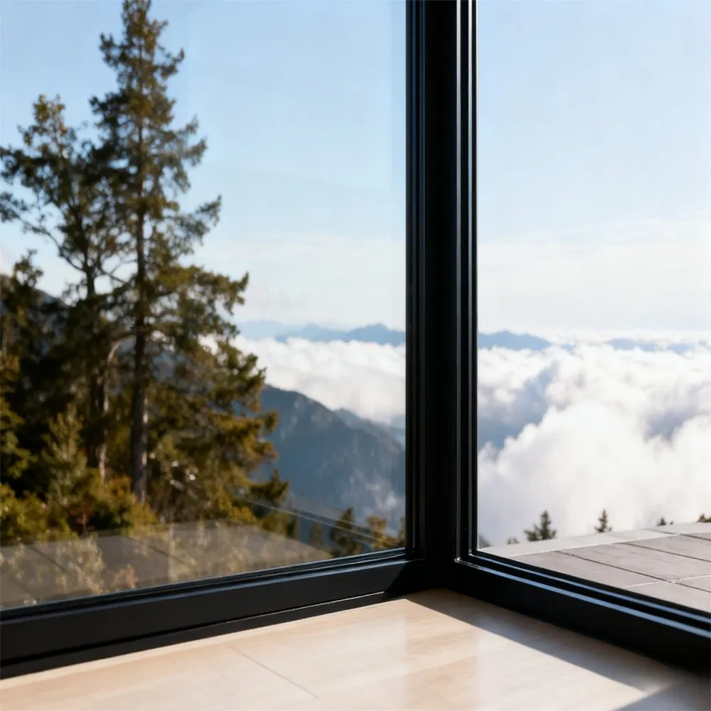 Low-Maintenance No-Rust No-Deformation Easy-Handling Commercial-Residential Standard Aluminum Doors and Windows