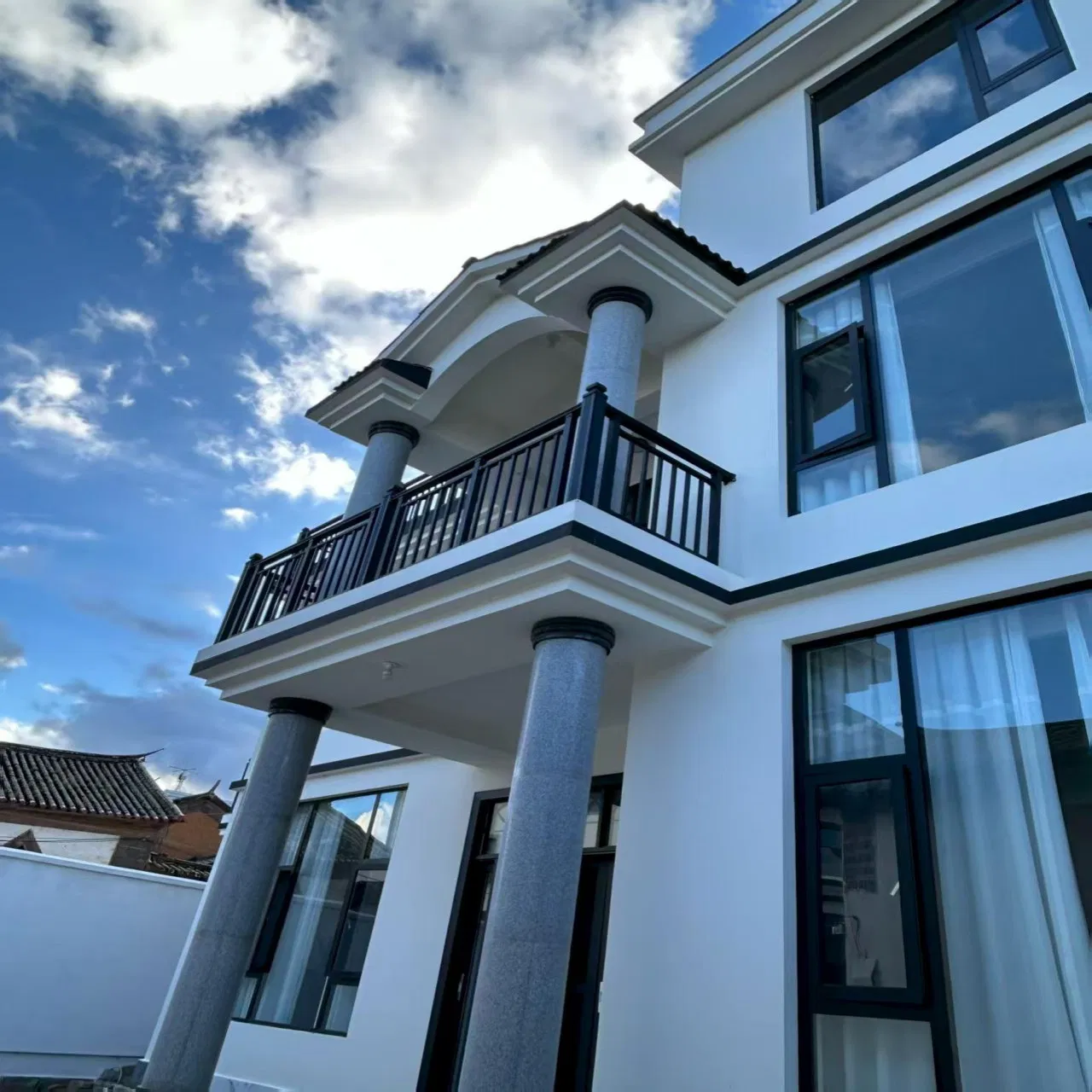 2. UV Protection Rust Resistant Slim Frame Security Aluminum Aluminium Horizontal Open Different Types of Casement Glass Window