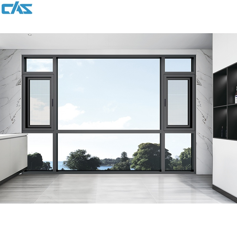 High-Performance Aluminum Casement Window, Energy-Efficient and Weather-Resistant