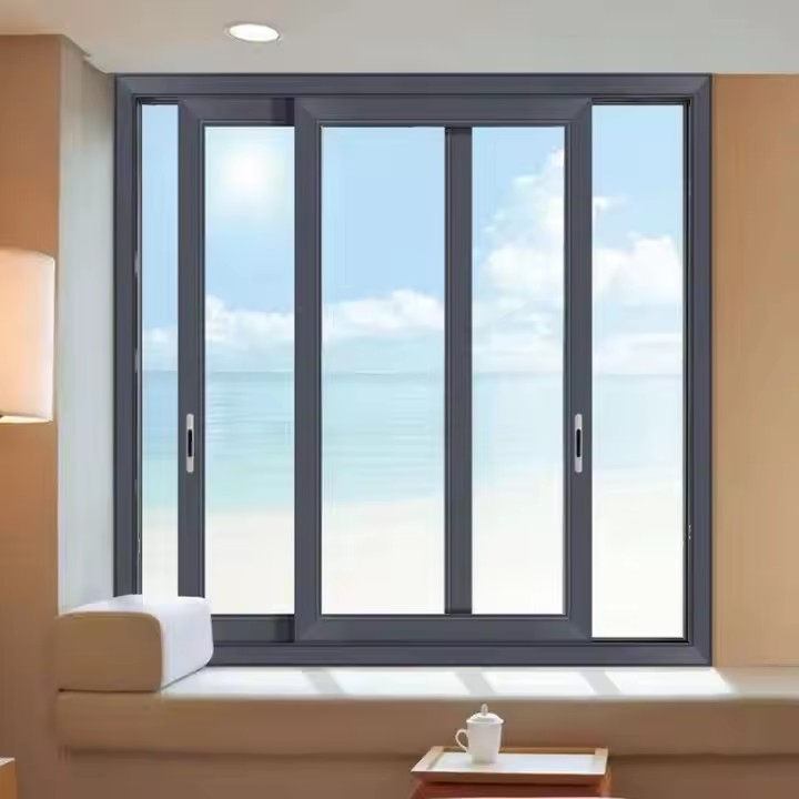 Moisture Proof Aluminum Casement Window with Anti-Corrosion Frame