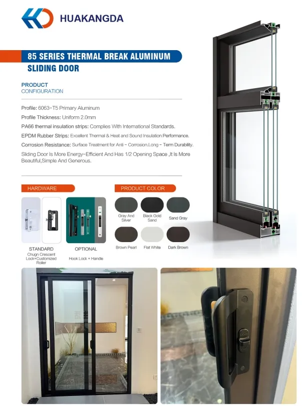 Aluminum Sliding Window View 2