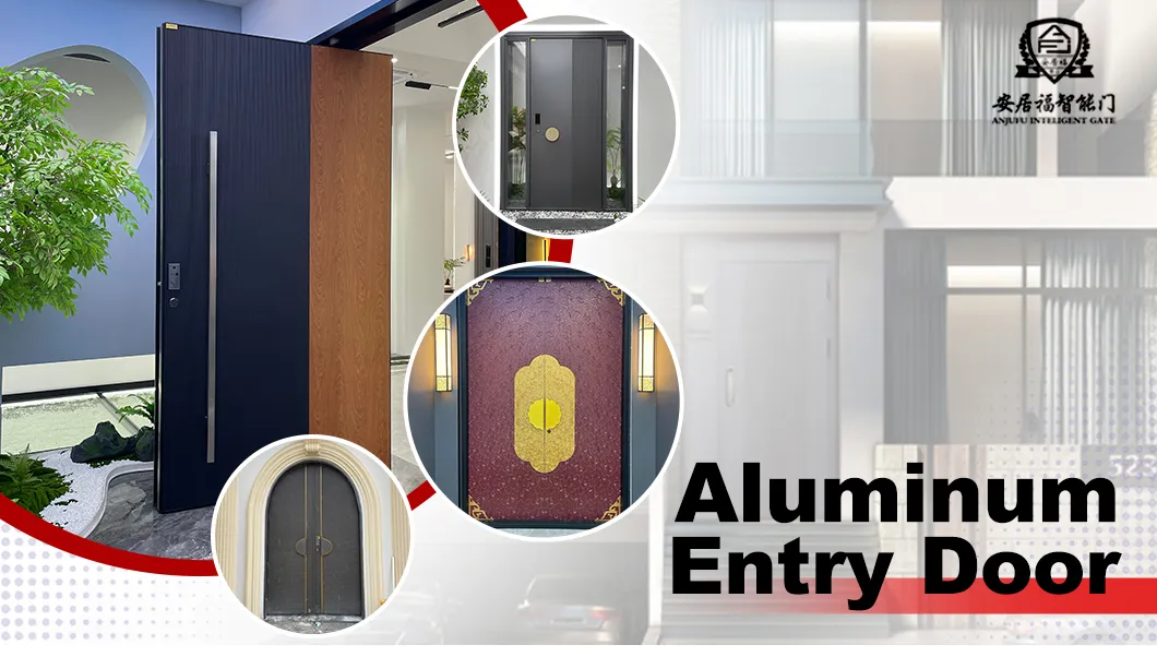 Luxury Custom Aluminum Pivot Door 1