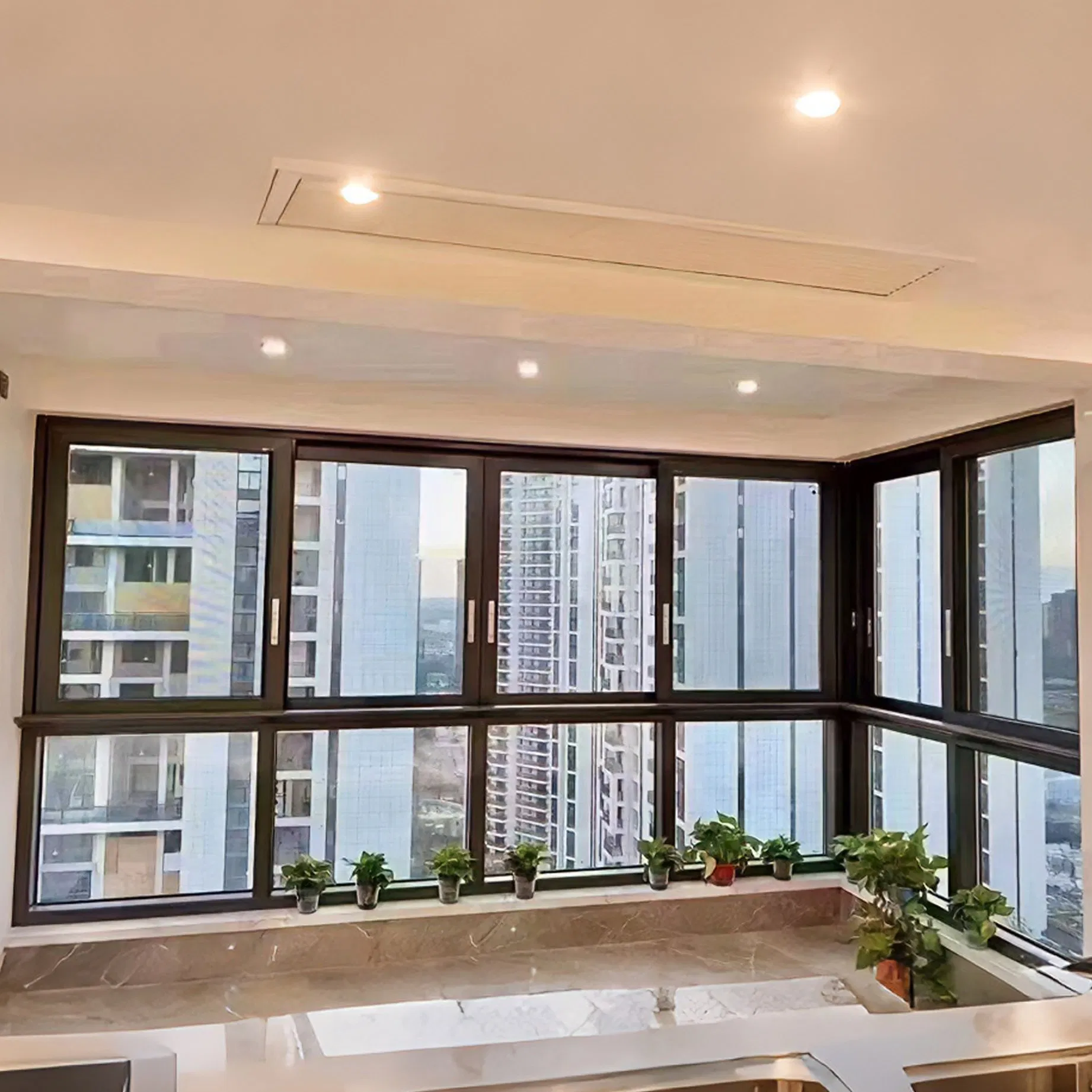 Premium Aluminum Alloy 110 Series Thermal Insulated Sliding Window