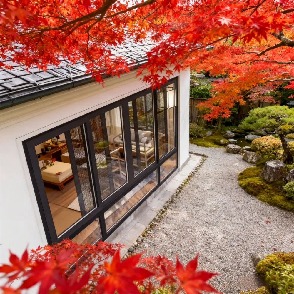 Standard Size Universal Fitment Daily-Use Type B Weather-Resistant Waterproof Aluminum Doors and Windows