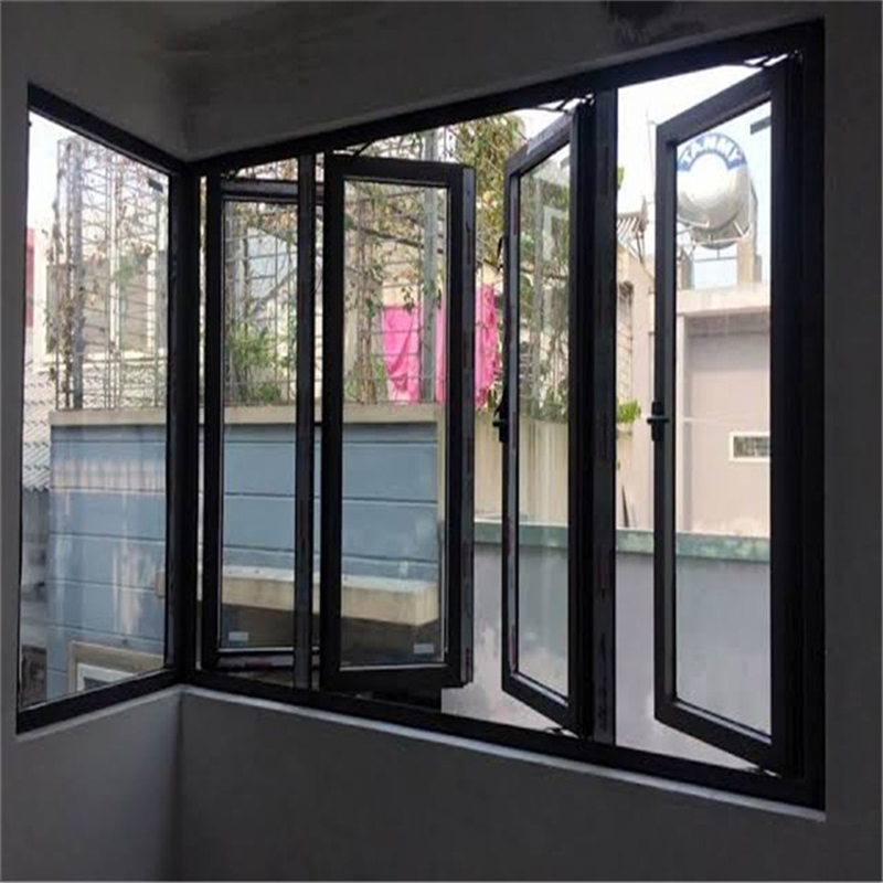 High Quality Outdoor Aluminum Alloy Windows with Modern Industrial Design