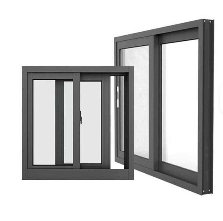 UV-Resistant Glass &amp; Durable Frame Aluminum Sliding Window for Sun Room