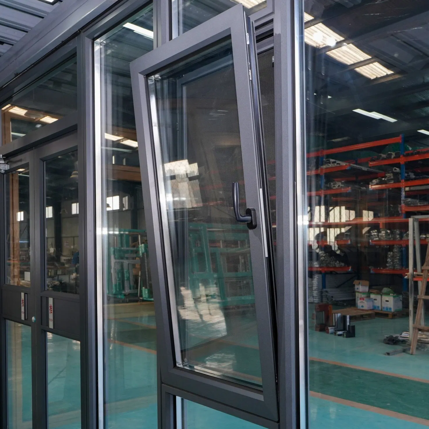 Thermal Break Soundproof Aluminum Window Factory Price Customizable Aluminium Windows and Doors