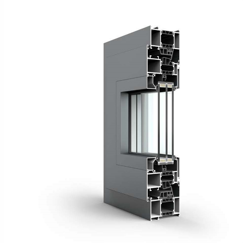 Moisture Proof Aluminum Casement Window with Anti-Corrosion Frame