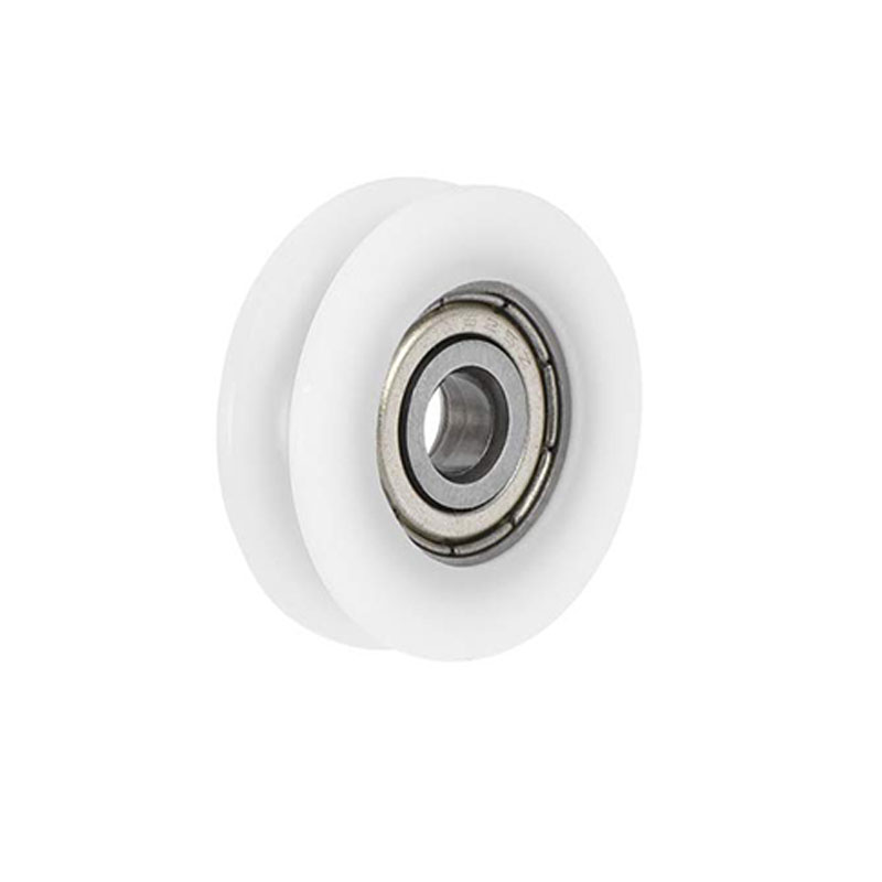 U625ZZ U Groove Ball Track Guide Bearing 5x24x7mm Double Metal Shielded (GCr15) Chrome Steel Bearings