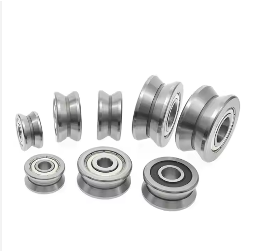 SG15 Deep U Groove Ball Track Guide Bearing 5mmx17mmx8mm Double Sealed (GCr15) Chrome Steel Bearings