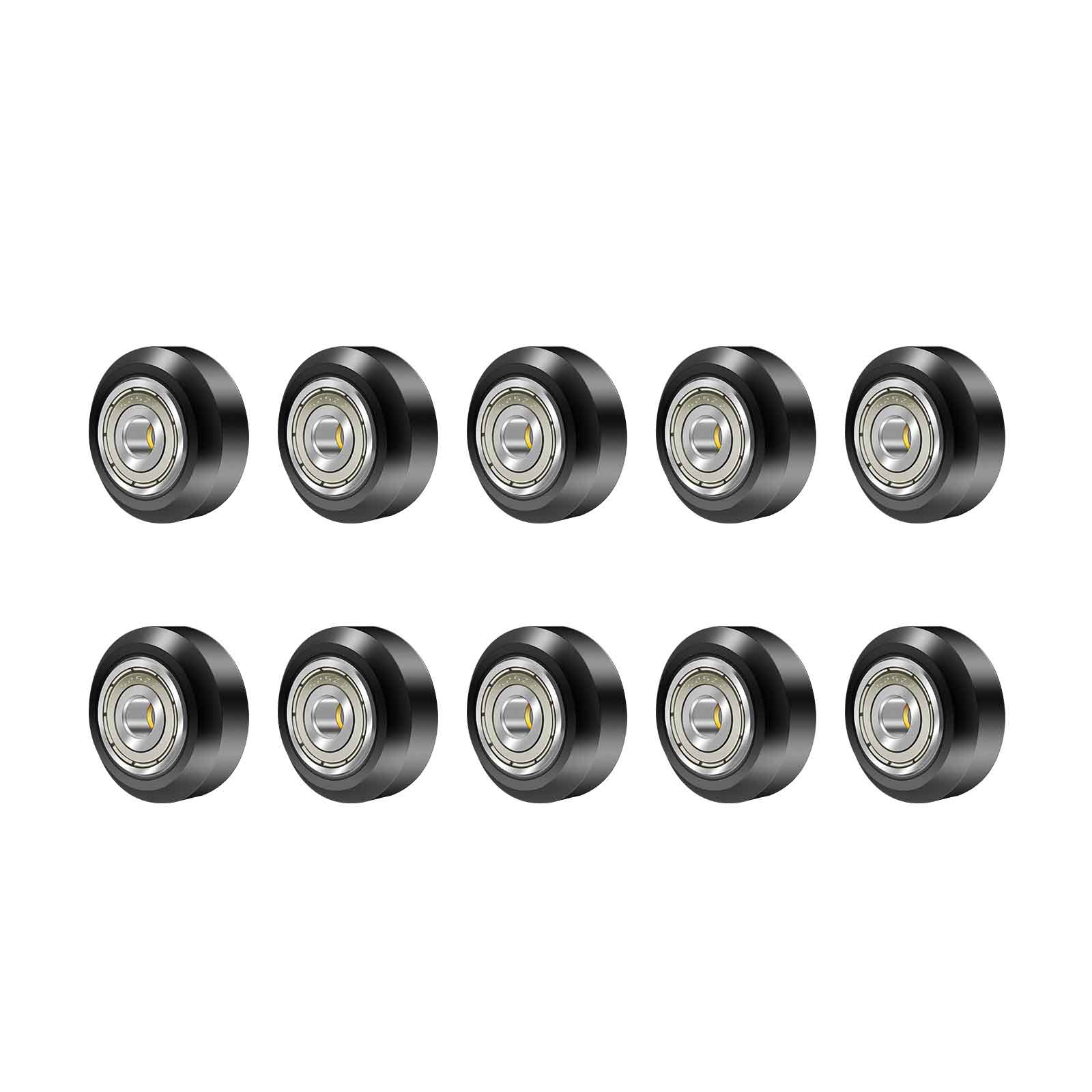 Wholesale Chrome Steel Plastic Coated Double Row 3D Printer Ball Bearings 625 625ZZ POM Pulley Wheels High Precision Restaurant