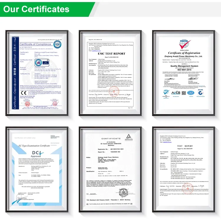 Product Certifications