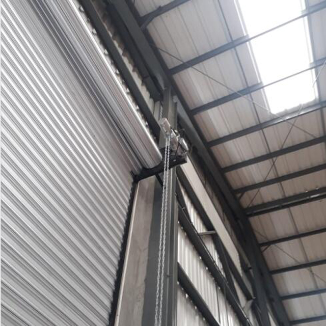 Customized DC 800kg Roller Shutter Side Motor Backup Battery Rolling Door Motor