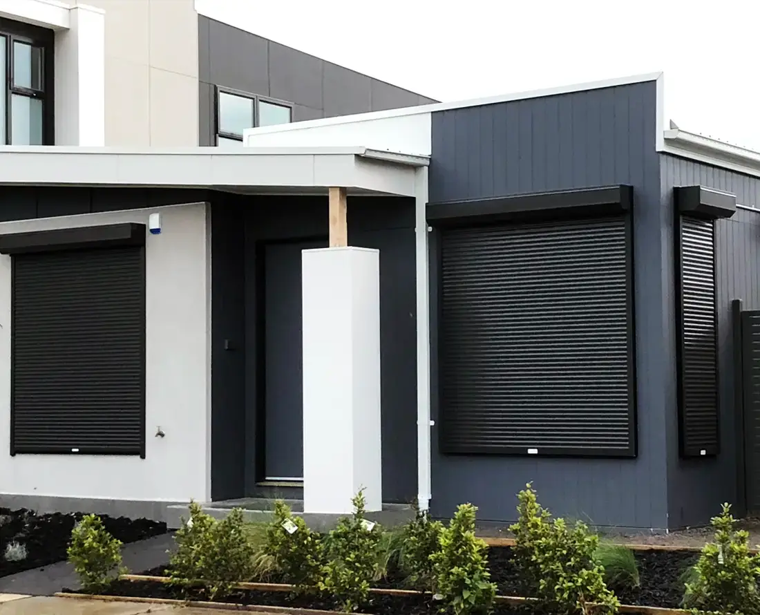 Modern Design Motorized Remote Control Electric Aluminum Window Roller Shutter for Farmhouse Application