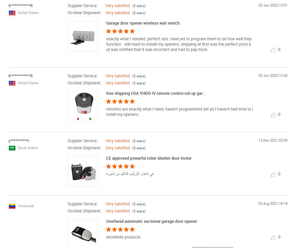 Customer feedback review 1