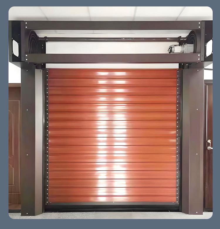 High-Speed Rolling Stainless Steel Shutter Door Windproof Window Blind Aluminum Roller Shutter Motor for Garages