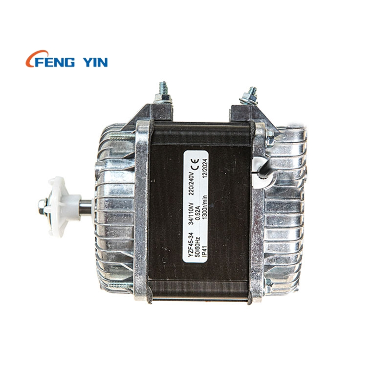 High-Efficiency AC Motor for Refrigeration and Air Curtain Applications