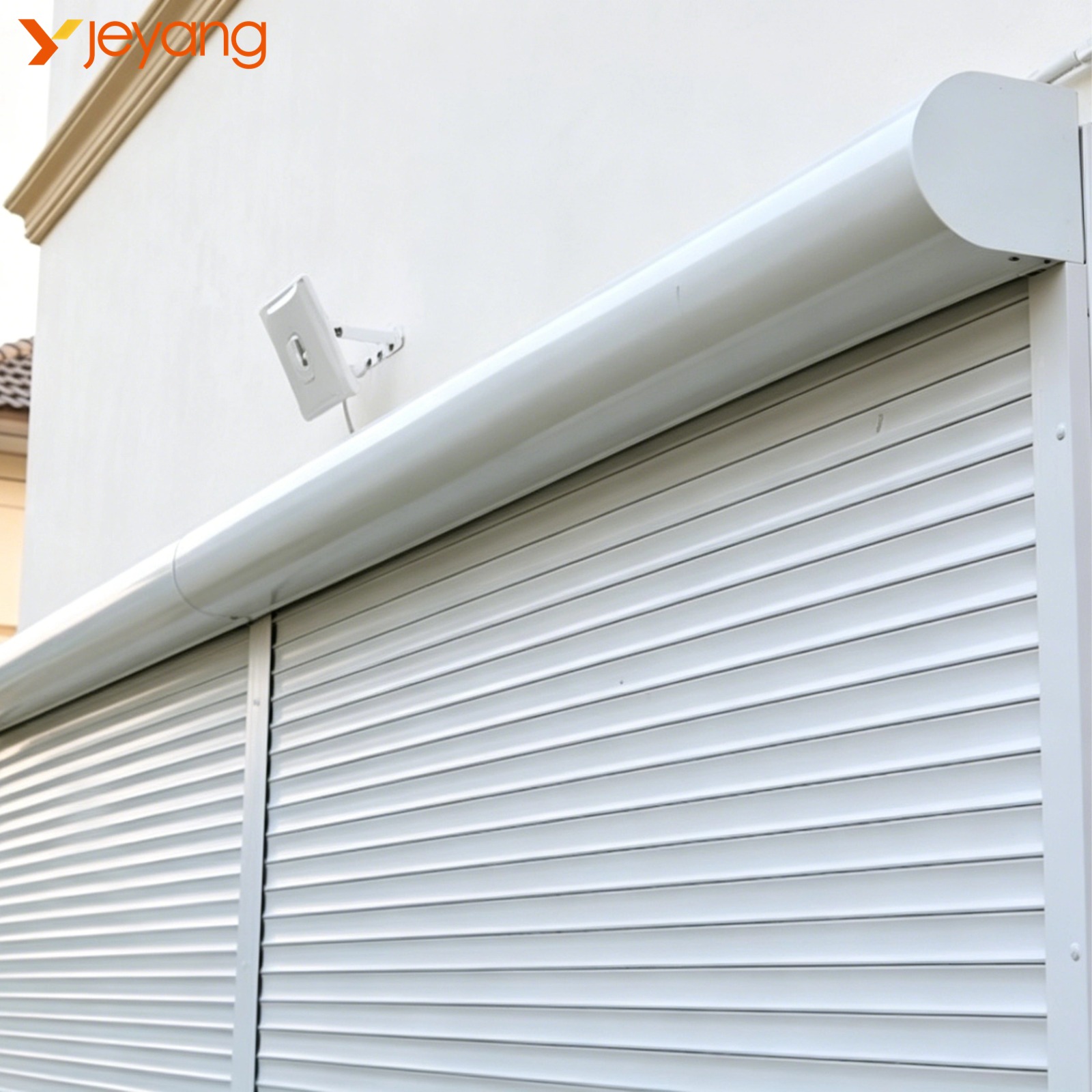 Motorized Aluminum Roller Shutter Windows Automatic Vertical Windproof Eco-Friendly Durable Easy Clean 1 Year Warranty