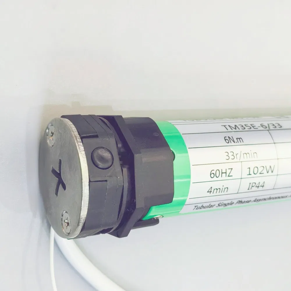35mm, 45mm 59mm Roller Shutter Roller Blinds Tubular Motor with WiFi Smart Built-in Controller