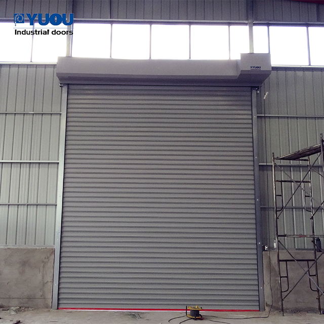Cheap Wholesale Industry Galvanized Steel Roller Gates Automatic Motorized Rolling Shutter Door