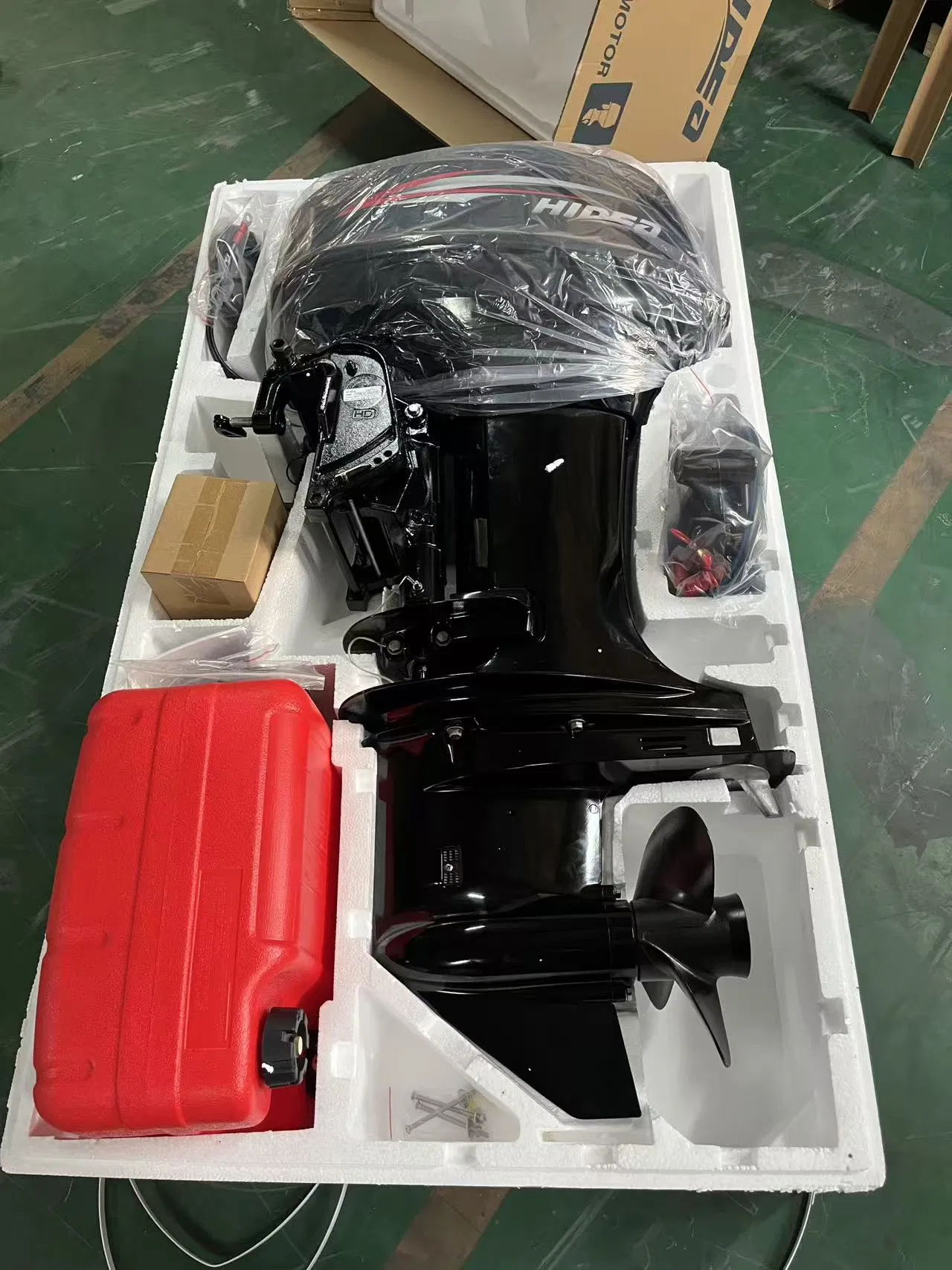 2 Stroke 40HP HD40ffes Short Shaft Electric Start Remote Control Type Outboard Motor