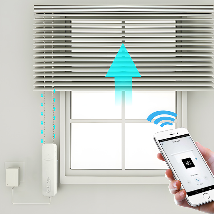 Tuya WIFI Alexa Google Smart Life App Remote Control Motorized Roller Shade Shutter Blinds Curtain Chain Motor