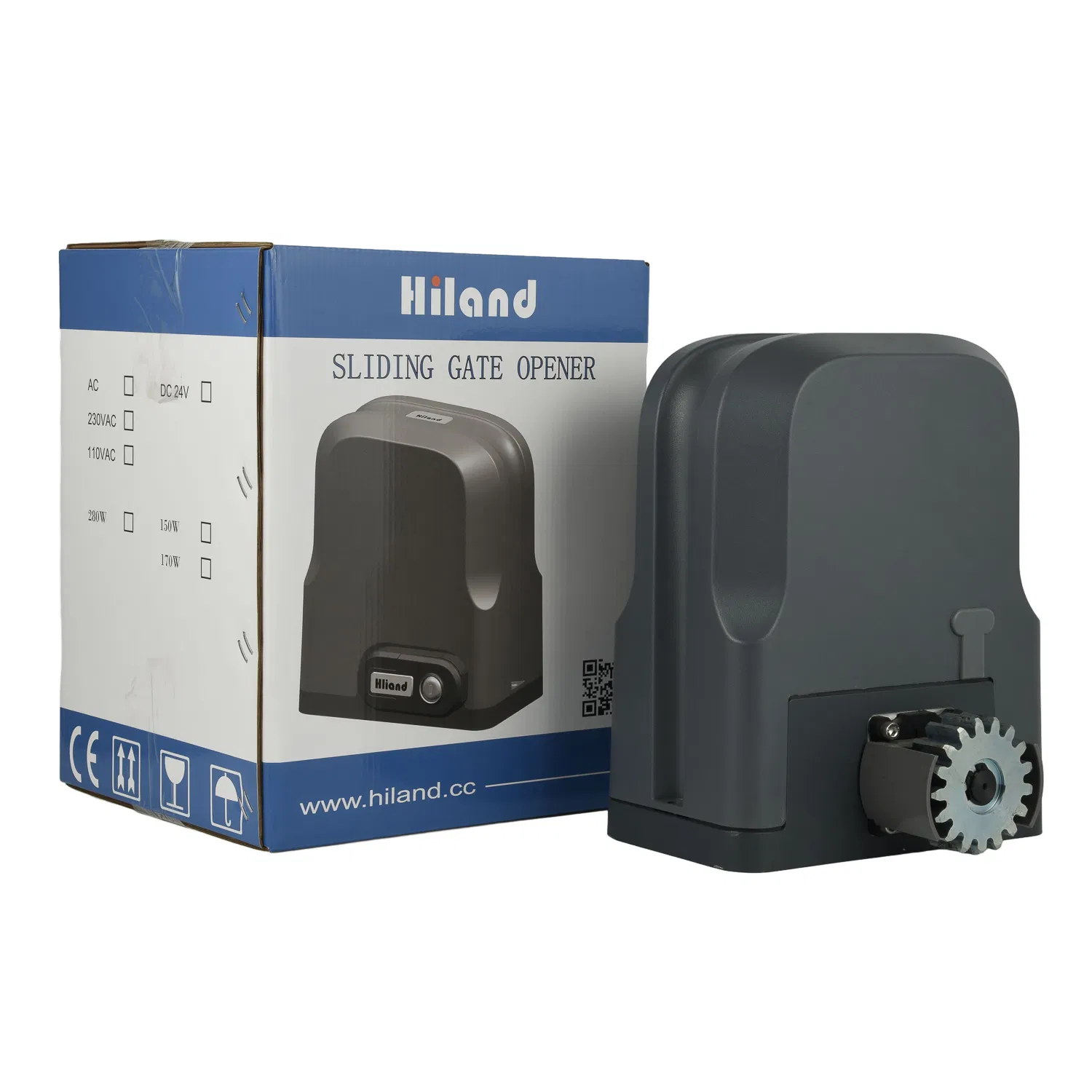Hiland Slg51703 AC DC Automatic Sliding Door Motor for 800kg Electric Gate Operator