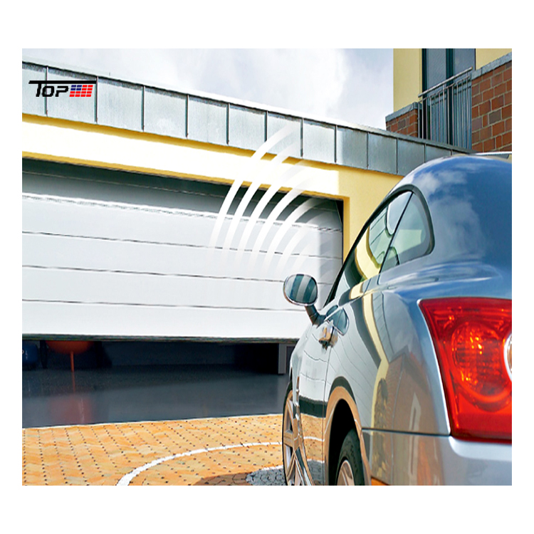 Factory Price Customize Remote Control Galvanized Steel Security Automatic Sliding Waterproof Finished Garage Door Motor