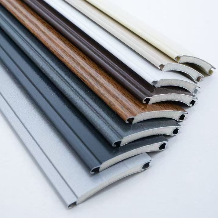 Modern Aluminum Alloy Electric Rolling Shutter Doors For Villa And Home Safety Protection, Insulation And Heat Preservation