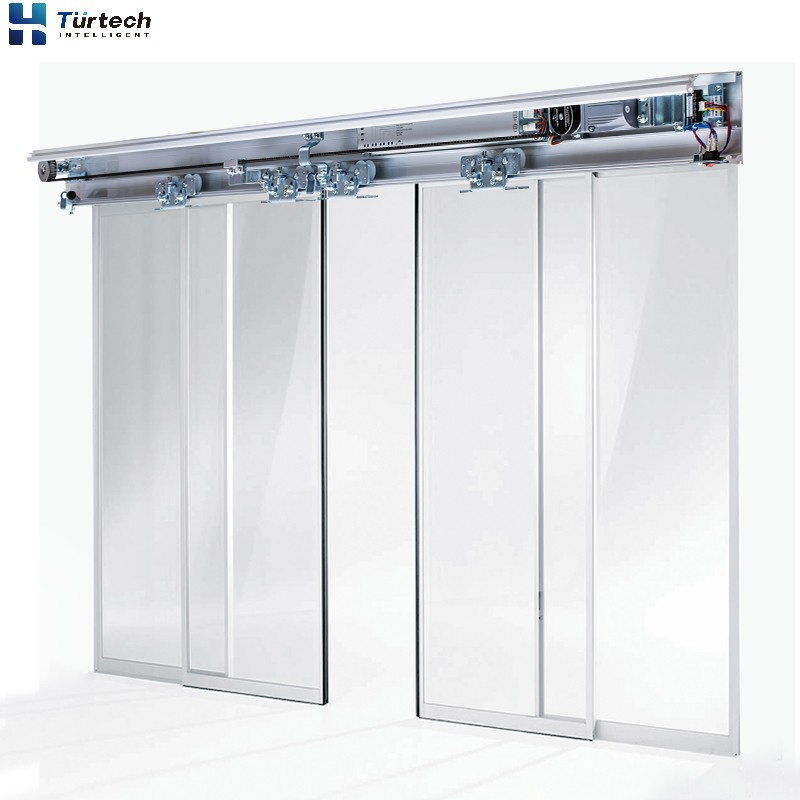 130kg 65W Motor Control Sliding Opener Glass Automatic Door System OEM Hh115